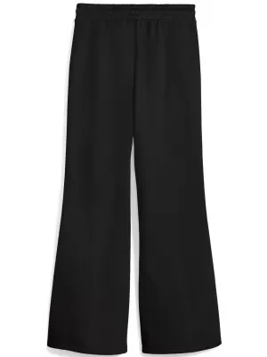 Dame PUMA HER COMFORT HIGH-WAIST STRAIGHT PANTS FL OP 63301001 PUMA CRNA