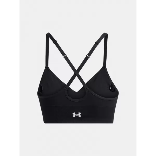  Ženski grudnjak UNDER ARMOUR VANISH SEAMLESS LOW BRA 1384417-001 CRNA 
