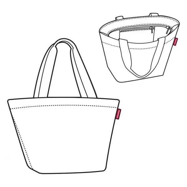  ručna torbica REISENTHEL SHOPPER M CRNA 