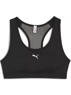 Gospin grudnjak PUMA 4KEEPS BRA - PADDED - SMALL CAT 52814901 PUMA CRNA/MALA MAČKA