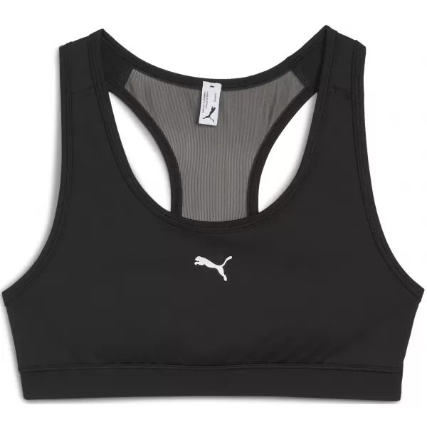  Gospin grudnjak PUMA 4KEEPS BRA - PADDED - SMALL CAT 52814901 PUMA CRNA/MALA MAČKA 