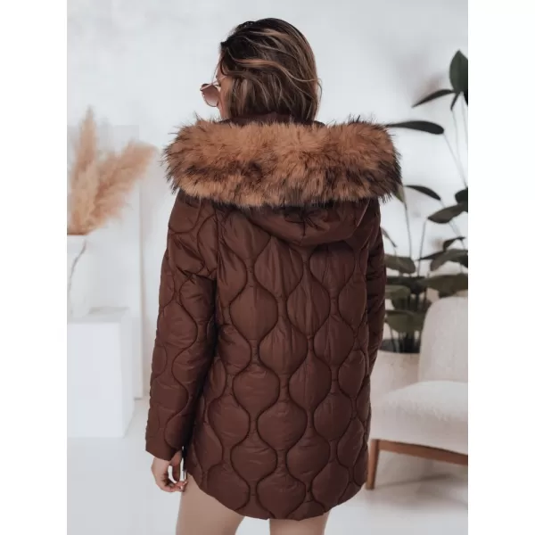  Ženska jakna DSTREET TY5013 SMEĐI 