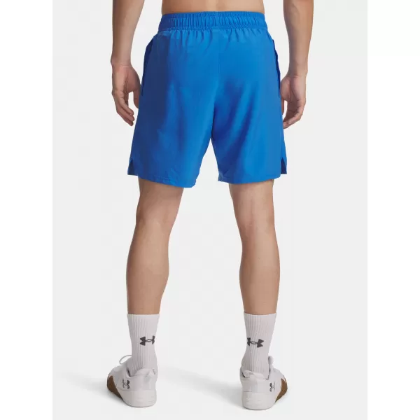  Muške kratke hlače UNDER ARMOUR UA TECH WOVEN WORDMARK SHORT 1383356-402 PLAVA 