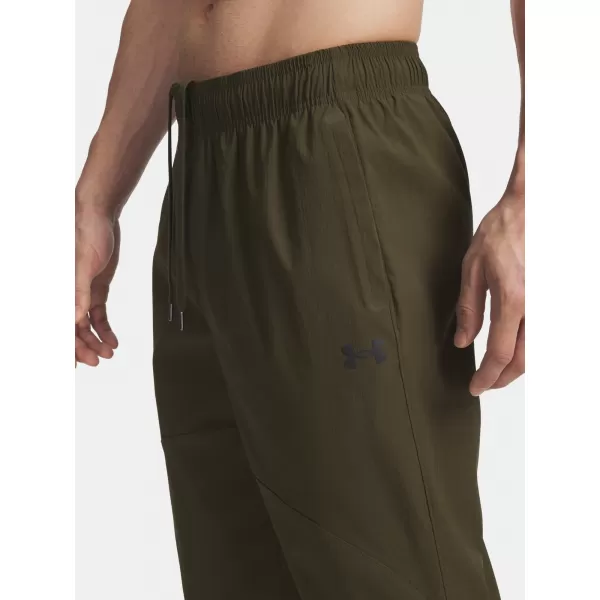  Muške sportske hlače UNDER ARMOUR UA UNSTPBLE WOVEN TX TAPER 6003865-308 ZELENA 
