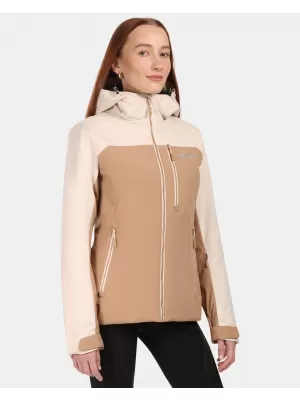 Ženska skijaška jakna KILPI FLIP-W ZL0110KI BEŽ