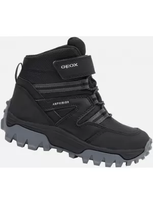 Cipele za dječake GEOX HIMALAYA ABX CRNA