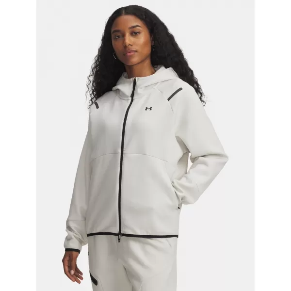  Ženski sweatshirt UNDER ARMOUR UNSTOPPABLE FLEECE FZ 1379842-110 BIJELA 