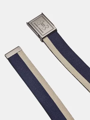 Muški remen UNDER ARMOUR M STRETCH WEBBING BELT 1383935-410 PLAVA