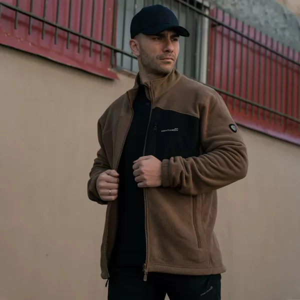  Muški sweatshirt PENTAGON ATHOS 2.0 MEN΄S FLEECE JACKET K08047 KOJOT 