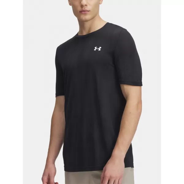  Muška majica kratkih rukava UNDER ARMOUR VANISH SEAMLESS NOVELTY SS 1388129-001 CRNA 