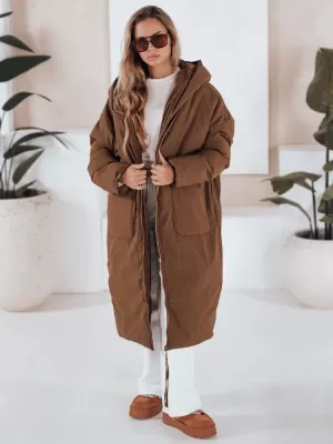 Ženska jakna DSTREET TY3238 KARAMELA