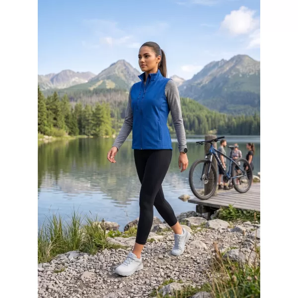  Ženski softshell prsluk ALTISPORT NoPrint NP/ALW965 KRALJEVSKO PLAVA 