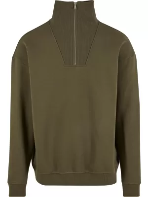 Muški sweatshirt URBAN CLASSICS TB7594 MASLINA