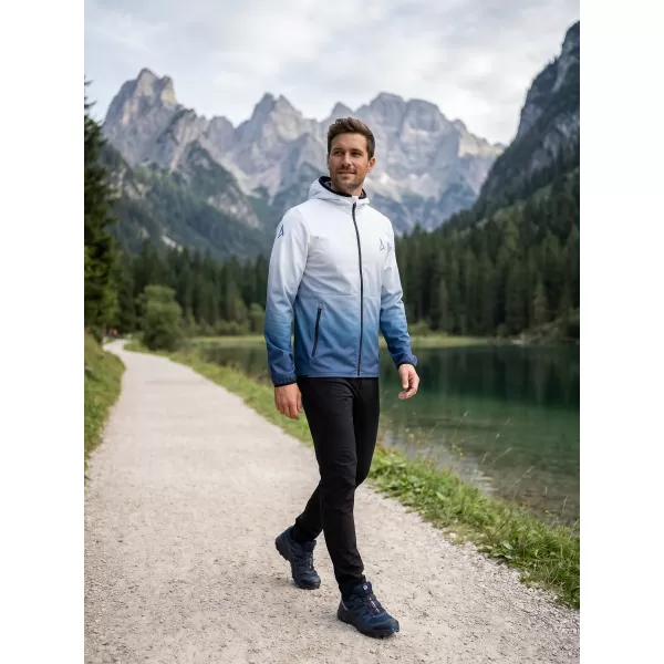  Muška vrhunska softshell jakna ALTISPORT VOJ/ALM126JACK01 TAMNOPLAVA/BIJELA 