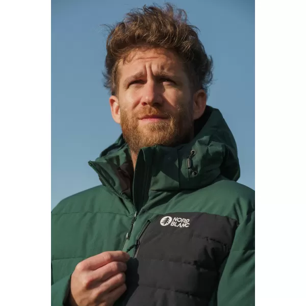  Muška zimska jakna NORDBLANC BRAMBLE NBWJM8258 TAMNO ZELENA 