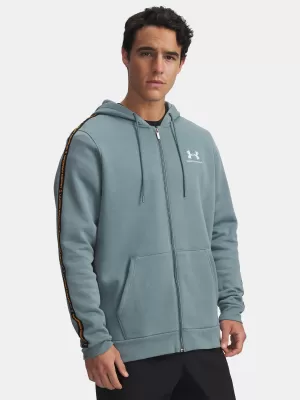 Muški sweatshirt UNDER ARMOUR UA ICON FLEECE FZ TAPING 1390298-587 PLAVA