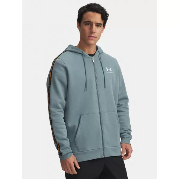  Muški sweatshirt UNDER ARMOUR UA ICON FLEECE FZ TAPING 1390298-587 PLAVA 
