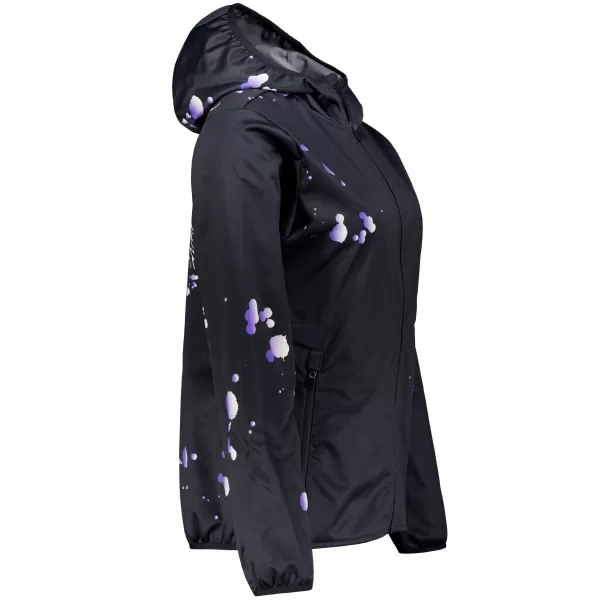  Ženska vrhunska softshell jakna ALTISPORT VOJ/ALW077JACK01 CRNA/LJUBIČASTA 
