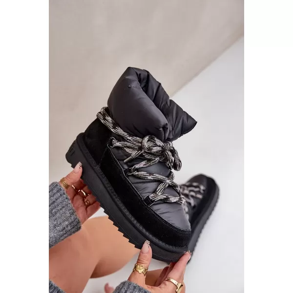  Ženski snjegovići D.FRANKLIN DFSH375003 CRNA 