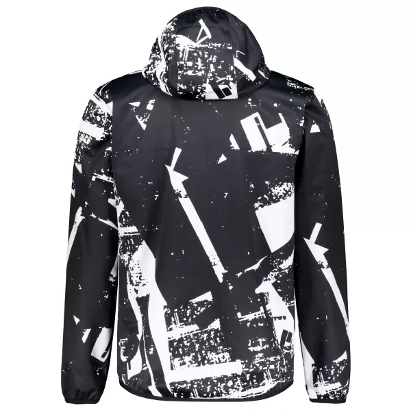  Muška vrhunska softshell jakna ALTISPORT VOJ/ALM079JACK01 CRNO-BIJELO 