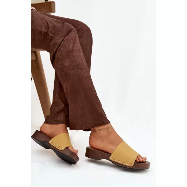  Ženske papuče BOTO TERISSA 41226 ŽUTA BOJA 