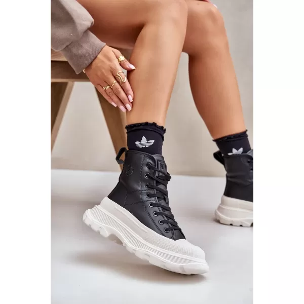  Ženske tenisice BIG STAR OO274A599 BLACK Big Star Shoes 