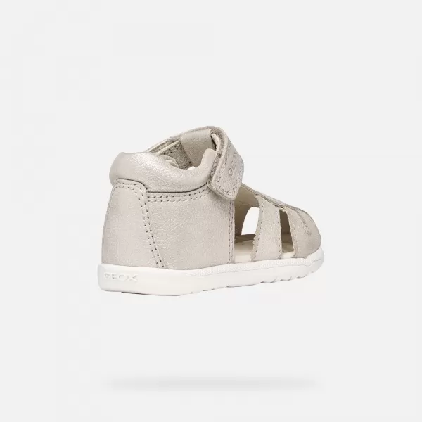  Prvi koraci djevojaka GEOX SANDAL MACCHIA B654WA0MAEWC0262 SIVA 