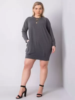 Haljina BASIC FEEL GOOD RV-SK-6296.99 TAMNOSIVA