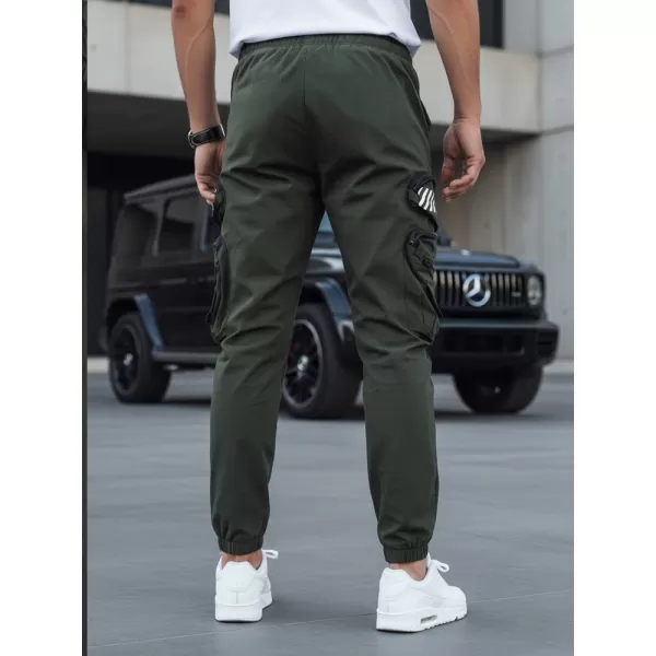  Muške hlače DSTREET UX4160 ZELENA 