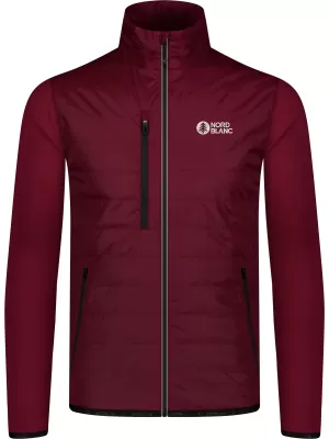 Muška sportska jakna NORDBLANC MEANDER NBWJM8360 TAMNOCRVENA