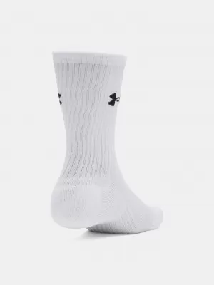 Čarape UNDER ARMOUR PERFORMANCE COTTON 3P CRW 6009685-100 BIJELA