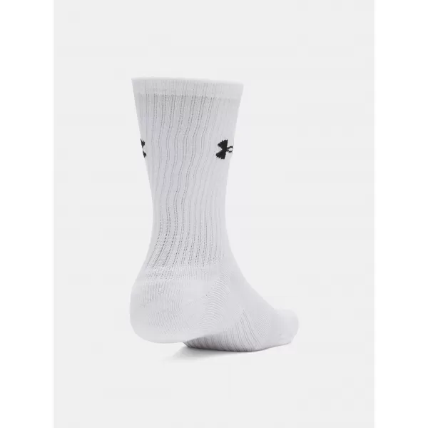  Čarape UNDER ARMOUR PERFORMANCE COTTON 3P CRW 6009685-100 BIJELA 