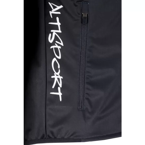  Muška vrhunska softshell jakna ALTISPORT VOJ/ALM051JACK01 SIVKASTO CRNA 