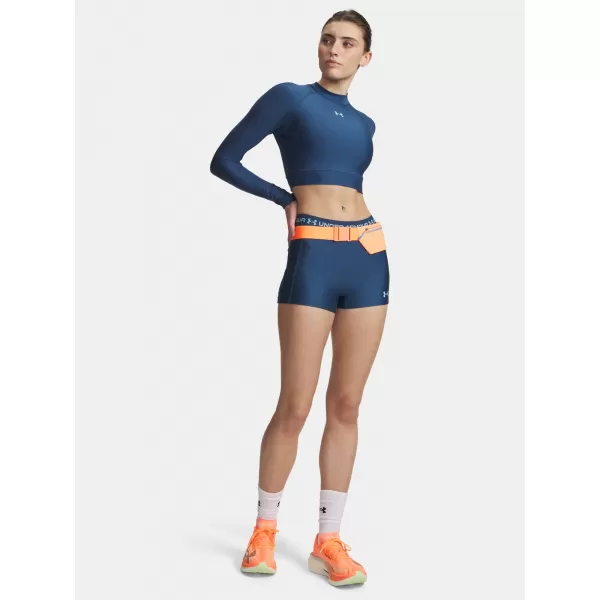  Ženske kratke hlače UNDER ARMOUR HEATGEAR SHORTY 6010725-498 PLAVA 