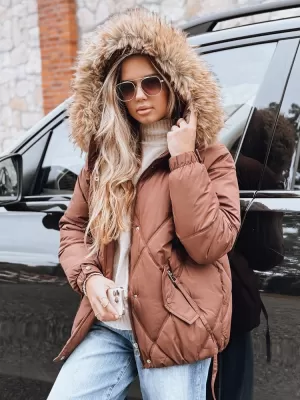 Ženska jakna DSTREET TY5231 SMEĐA