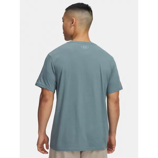  Muška majica kratkih rukava UNDER ARMOUR UA GL FOUNDATION UPDATE SS 1382915-587 PLAVA 