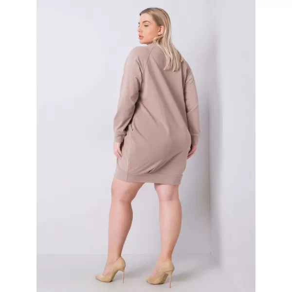  Haljina BASIC FEEL GOOD RV-SK-6296.99 TAMNO BEŽ 
