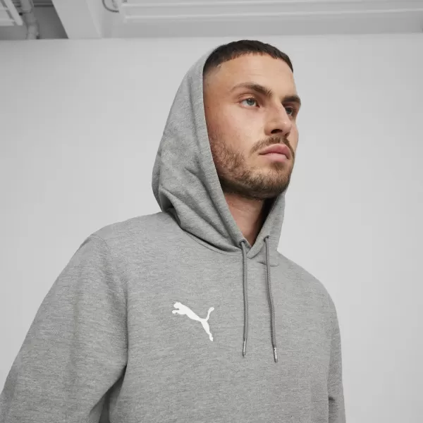  Muški sweatshirt PUMA TEAMGOAL CASUALS HOODY 658618_33 SREDNJE SIVI VRIJESAK/BIJELI 