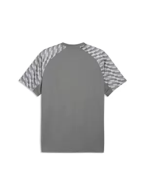 Muška majica kratkih rukava PUMA TEAMLIGA26 JERSEY 659721_13 FLAT MEDIUM GRAY/ RAVNA SREDNJE SIVA/PUMA BIJELA
