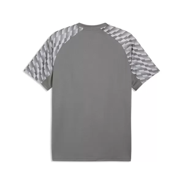  Muška majica kratkih rukava PUMA TEAMLIGA26 JERSEY 659721_13 FLAT MEDIUM GRAY/ RAVNA SREDNJE SIVA/PUMA BIJELA 