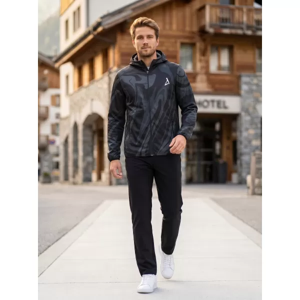  Muška vrhunska softshell jakna ALTISPORT VOJ/ALM072JACK01 CRNA 