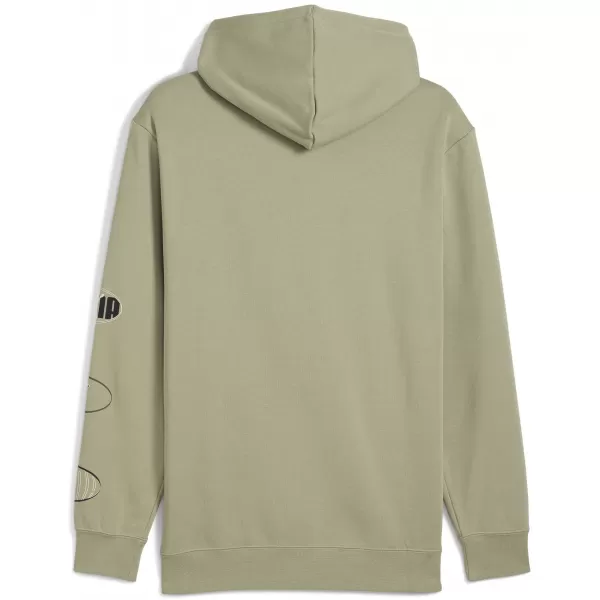  Muški sweatshirt PUMA ESS LOGO LAB HOODIE 688180-82 LUX VOJSKA 
