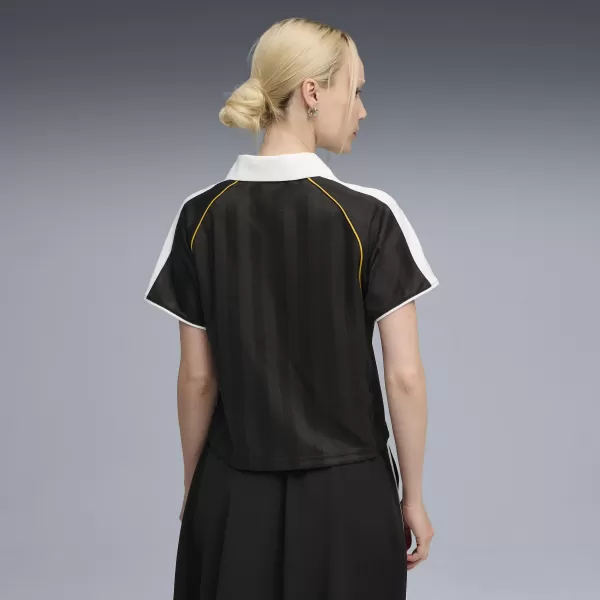  Ženska funkcionalna majica PUMA T7 RELAXED FOOTBALL JERSEY 632157-01 PUMA CRNA 