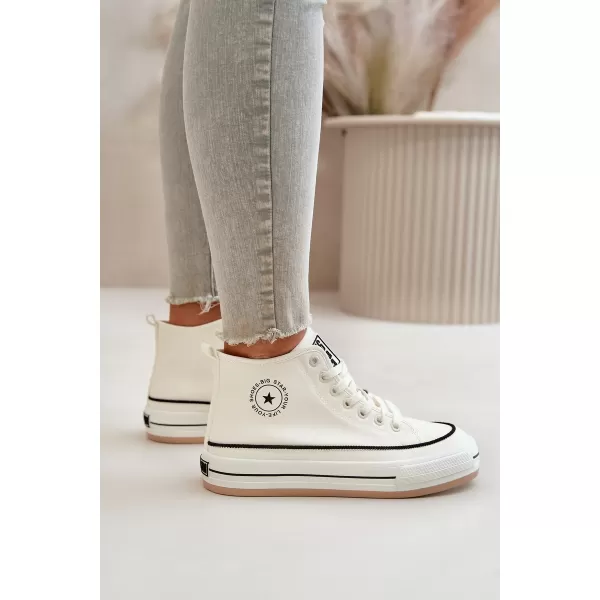  Ženske tenisice BIG STAR OO274061 WHITE Big Star Shoes 