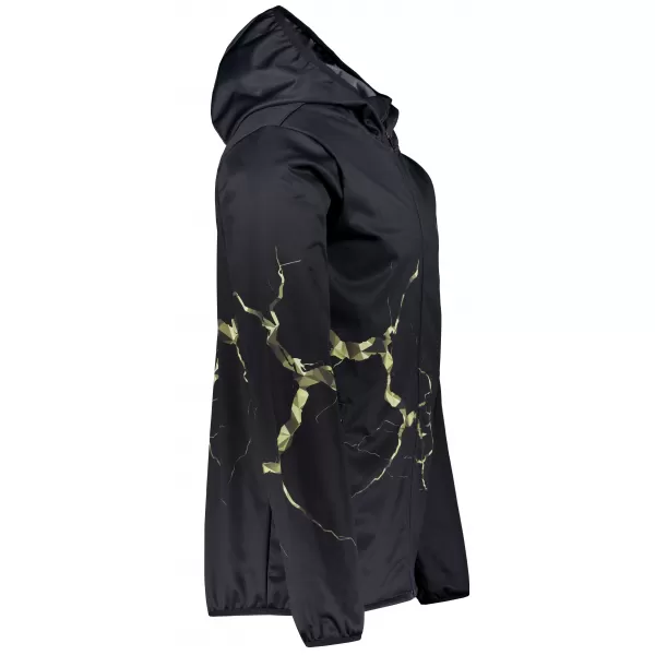  Muška vrhunska softshell jakna ALTISPORT VOJ/ALM129JACK01 CRNAČKI/VOJNIČKI 