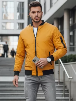 Muška jakna DSTREET TX3825 KARAMELA
