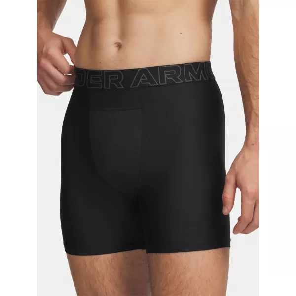  Muške bokserice UNDER ARMOUR PERFORMANCE POUCH - SOLID 6IN - 2 6011474-001 CRNA 