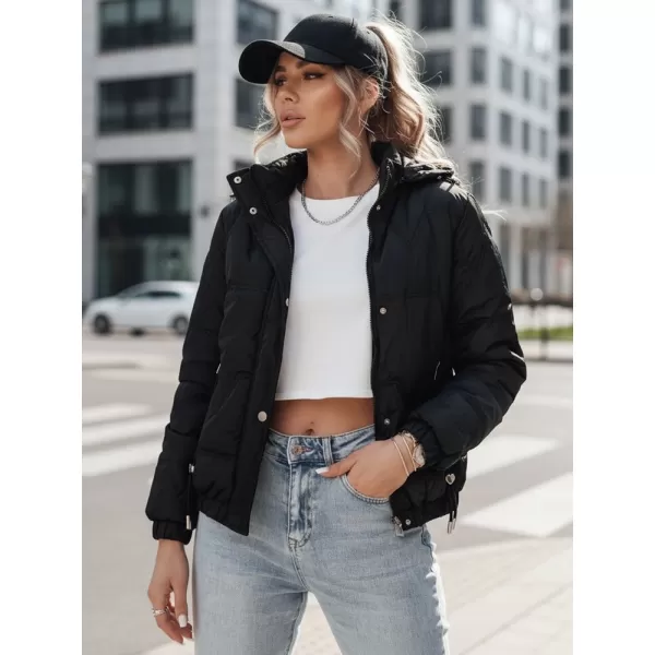  Ženska jakna DSTREET TY4175 CRNA 