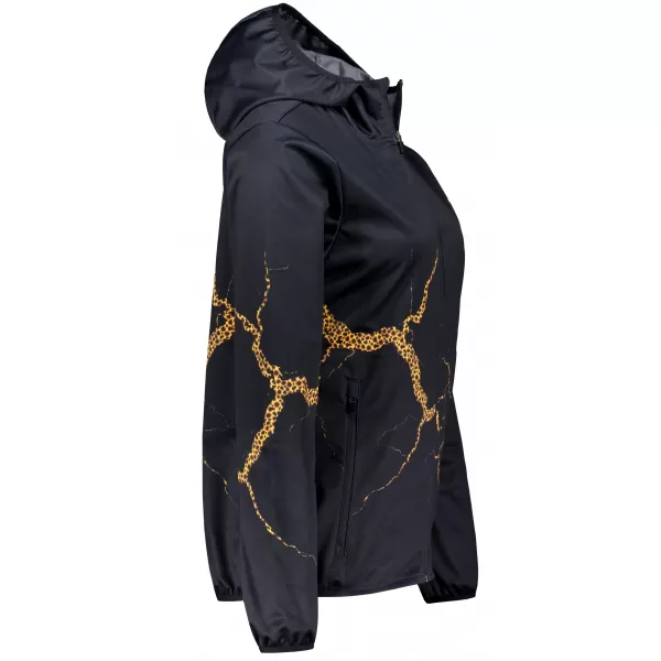  Ženska vrhunska softshell jakna ALTISPORT VOJ/ALW129JACK01 CRNA 