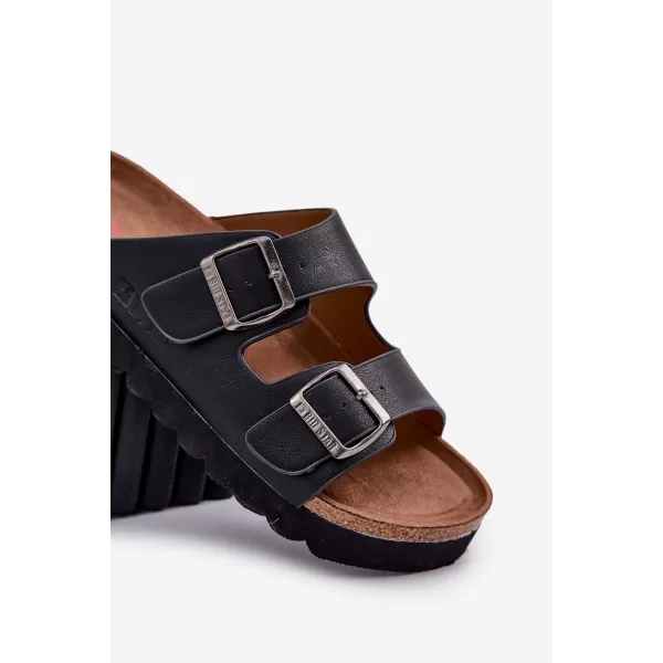  Muške papuče BIG STAR NN174531 BLACK Big Star Shoes 